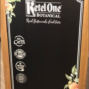 Ketel One Chalkboard.